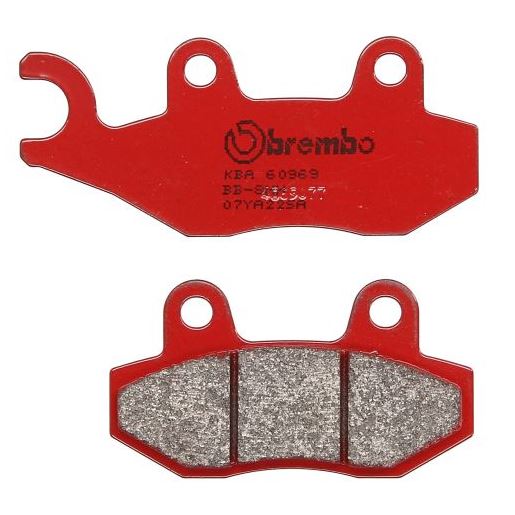 Kit 2 Pastiglie Freno Moto Anteriori Brembo art.07YA22SA BIBA-RICAMBI