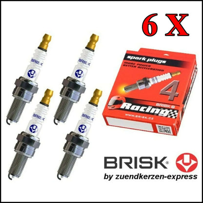 Kit 6 Candele Specifiche Gpl | Metano Adattabile Chevrolet Captiva (C100) dal 2006&gt; BIBA-RICAMBI