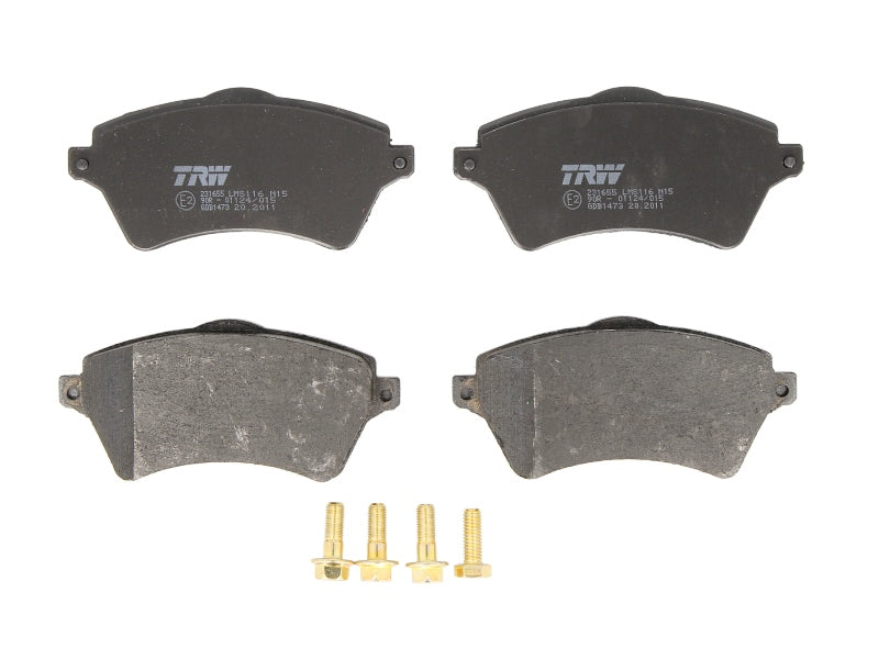 Kit 4 Pastiglie Freno Marca TRW Codice | GDB1473 BIBA-RICAMBI