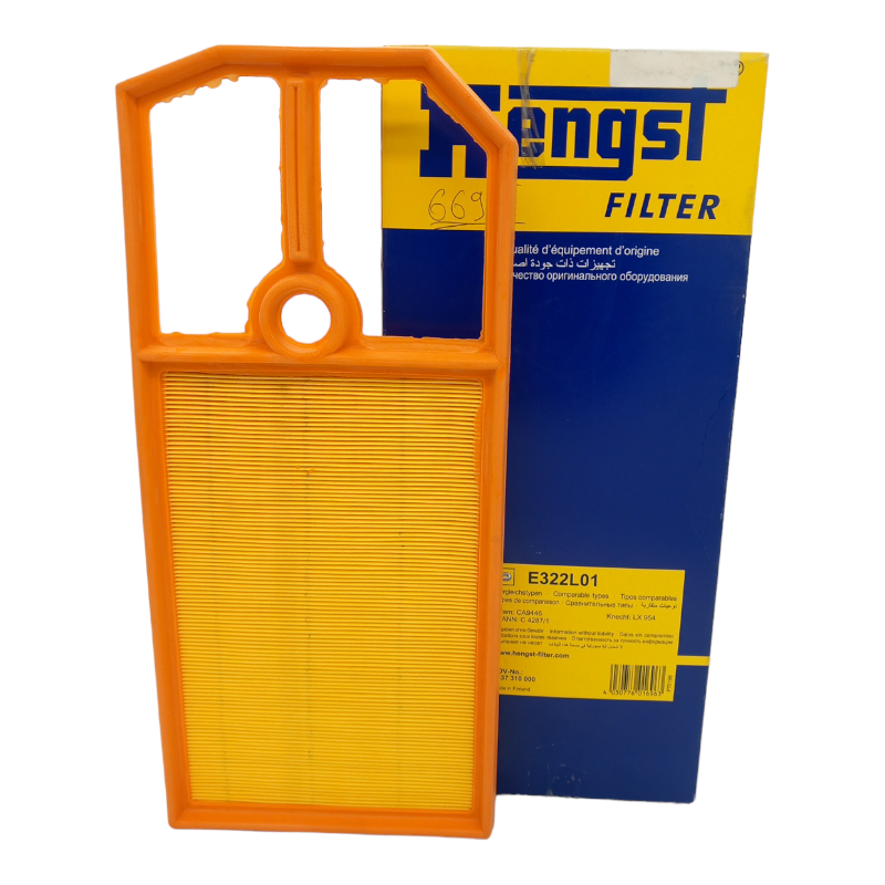 Engine Air Filter Hengst Filter Code.E322L01