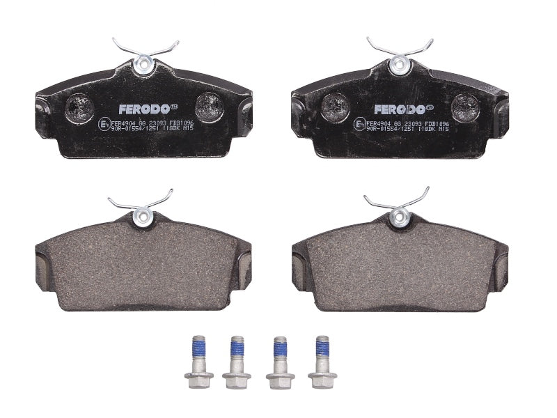 Kit 4 Pastiglie Freno Marca Ferodo Codice | FDB1096 BIBA-RICAMBI