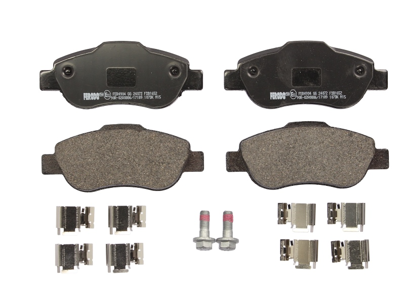 Kit 4 Pastiglie Freno Moto Marca Ferodo Codice | FDB1652 BIBA-RICAMBI