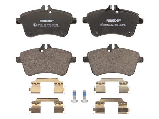 Kit 4 Pastiglie Freno Moto Marca Ferodo Codice | FDB1750 BIBA-RICAMBI