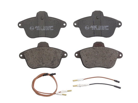 Kit 4 Pastiglie Freno Posteriori Compatibile Per Citroen XM (Y3) dal 1989-1994 BIBA-RICAMBI