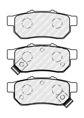 Kit 4 Pastiglie Freno Moto Marca Ferodo Codice | FDB5341 BIBA-RICAMBI