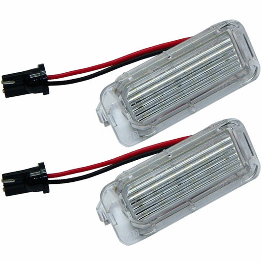 Lampadine Placchette Luci Targa Compatibile Per Ford Fiesta VI dal 2008> BIBA-RICAMBI