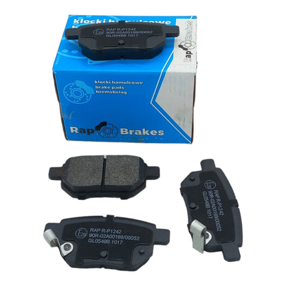 Kit 4 REAR Brake Pads Compatible For Toyota Urban Cruiser from 2009&gt;