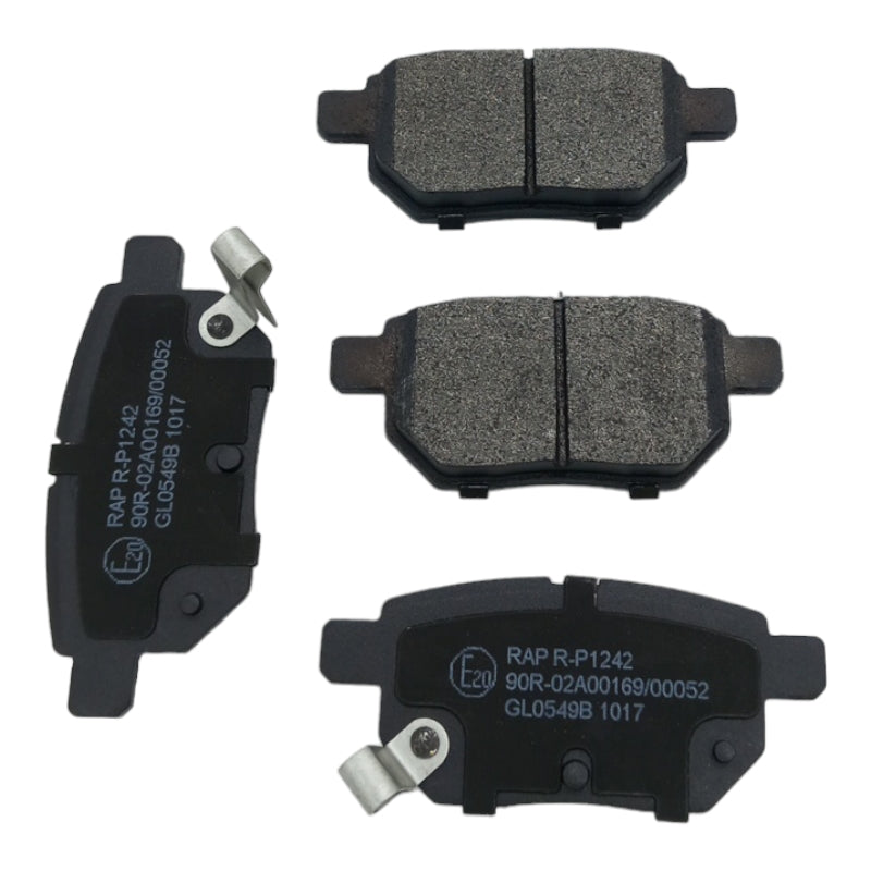 Kit 4 Pasticche Freno POSTERIORI Compatibili Per Aston Martin Cygnet dal 2011>