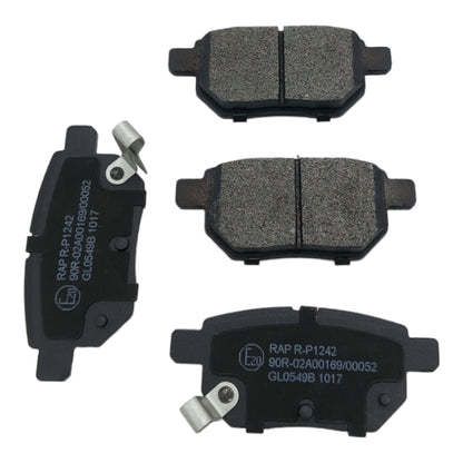 Kit 4 Pasticche Freno POSTERIORI Compatibili Per Aston Martin Cygnet dal 2011>