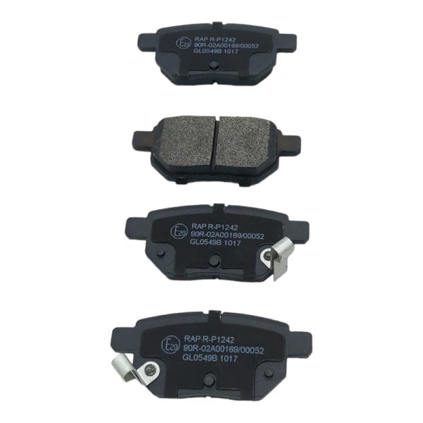 Kit 4 REAR Brake Pads Compatible For Toyota Ractis (P10) from 2005&gt;