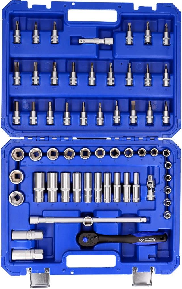 Brilliant Tools 3/8'' Socket Wrenches (61pcs)