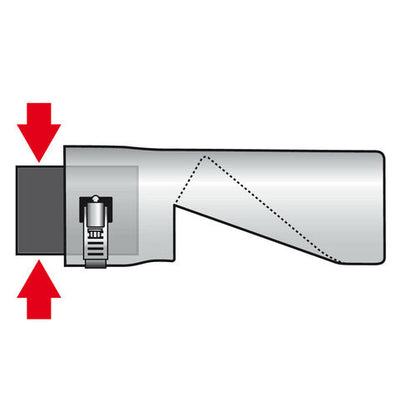 Terminale di scarico in acciaio inox lucidato Ø 45-72 mm art.60118 BIBA-RICAMBI