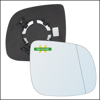 Aspherical Rearview Mirror Plate Attachment Ø 84 Right Side - Passenger For Volkswagen Transporter T5 only from 10/2009&gt;