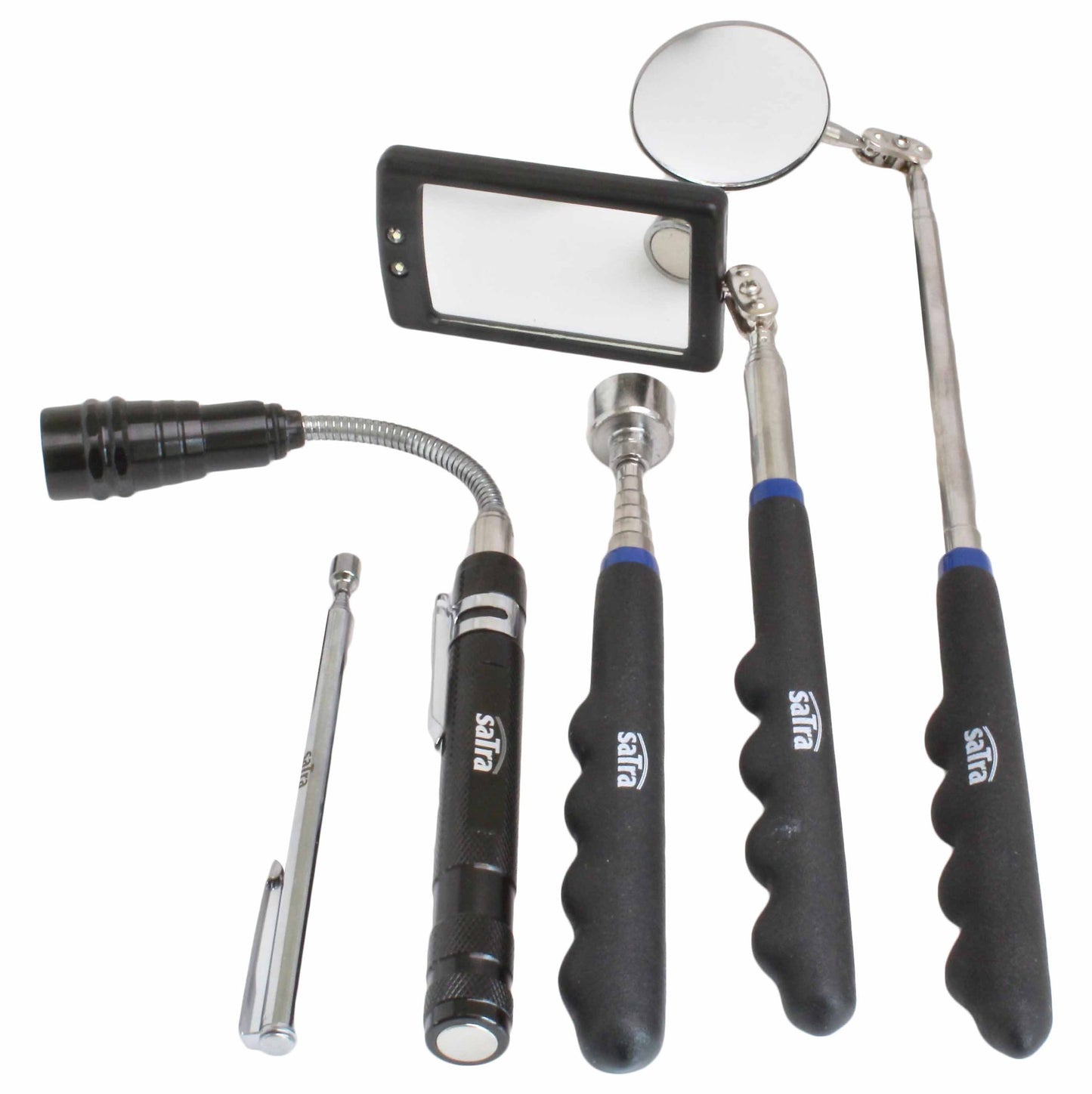 5-piece kit with magnetic telescopic tools