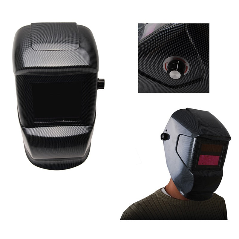 Casco per Saldare Oscuramento Automatico art.BGS3516 BIBA-RICAMBI