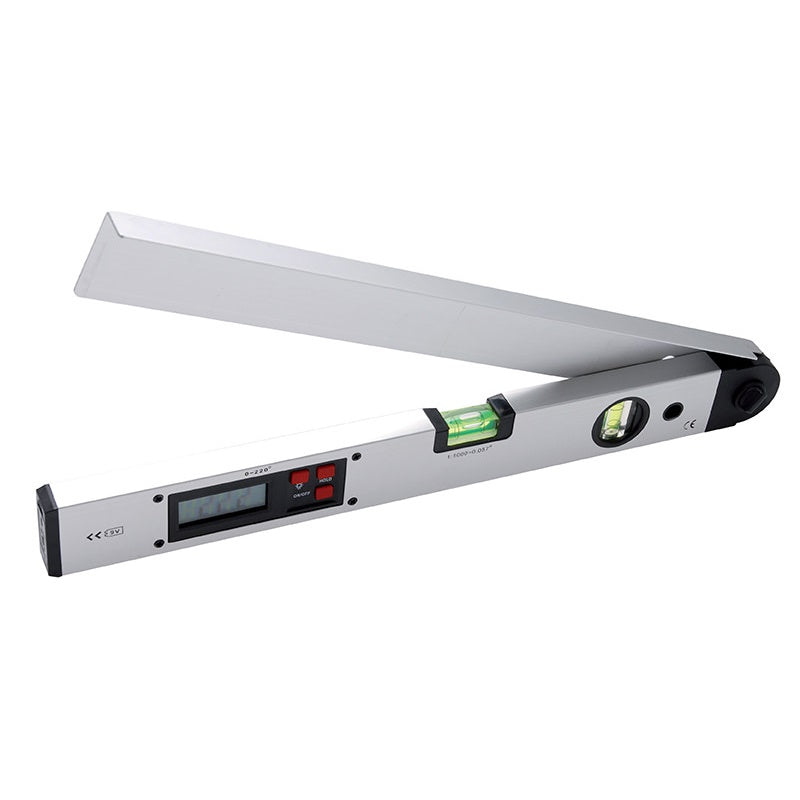 Goniometro Digitale LCD con Livella 450 mm art.BGS50440 BIBA-RICAMBI