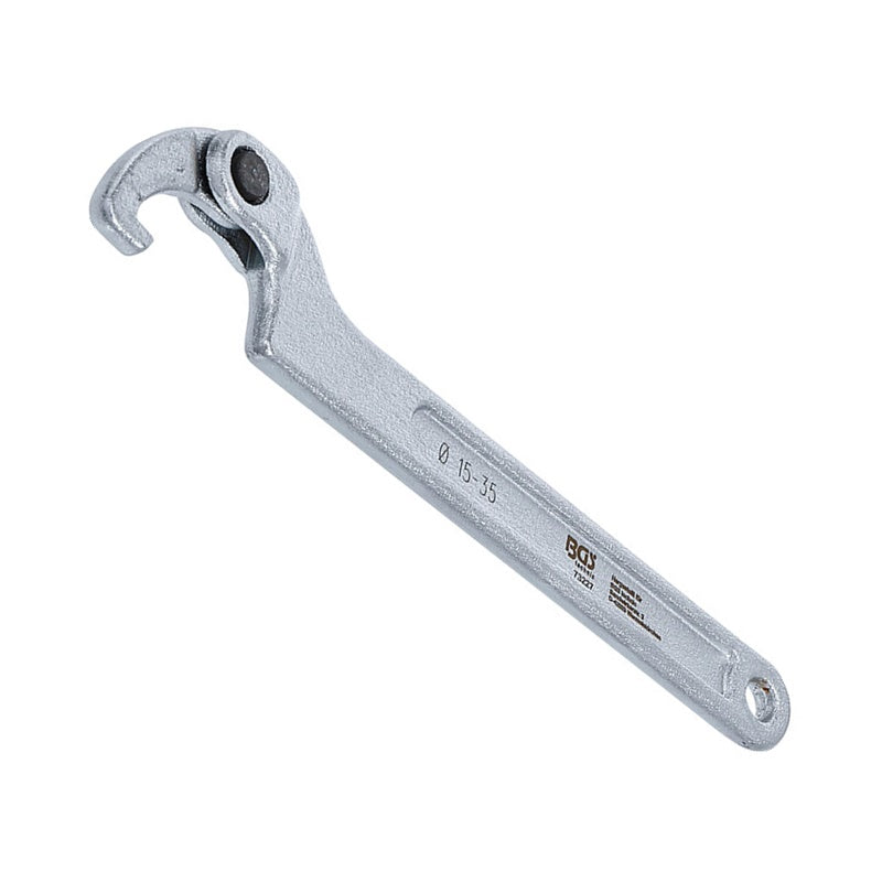 HINGED HINGE WRENCH WITH SQUARE NOSE 15-35 MM ART.BGS73227