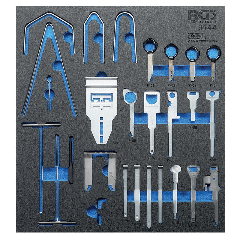 BGS9144 52-Piece Car Radio Removal Set