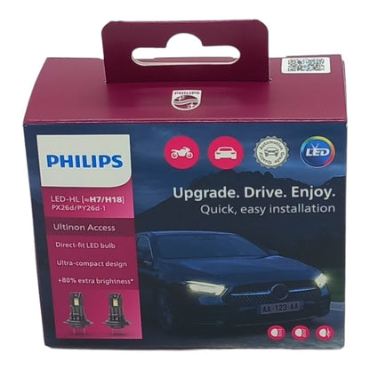 Philips Lampadine H7 Led Compatibile Per BMW Serie 2 (F45) dal 2014-2021 PHILIPS