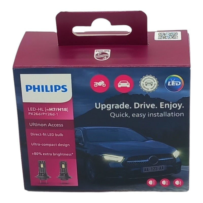 Philips Lampadine H7 Led Compatibile Per Audi A5 I (8F7) dal 2007-2017 PHILIPS