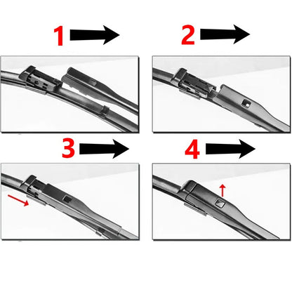 Spazzole Tergicristalli Bosch Aerotwin Compatibile Per Alfa Romeo Stelvio dal 2016> BIBA-RICAMBI