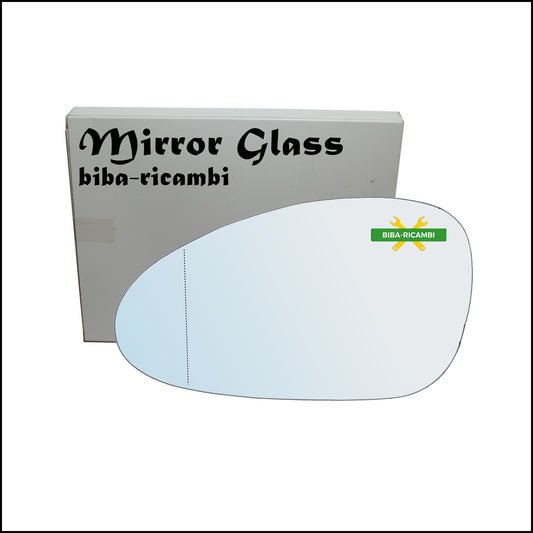 Aspherical Rearview Mirror Glass Left Driver Side For Porsche Boxter (987) from 2004-2011