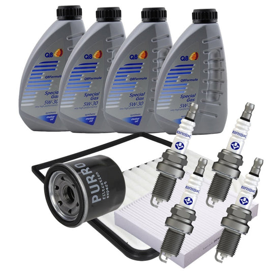 Kit Tagliando Filtri | Candele | Olio Per Daihatsu Terios II 1.5 GPL 77KW-105CV BIBA-RICAMBI