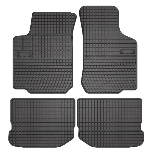 Kit 4 Tappetini In Gomma Compatibili Per VW Beetle (9C1) dal 1998> BIBA-RICAMBI