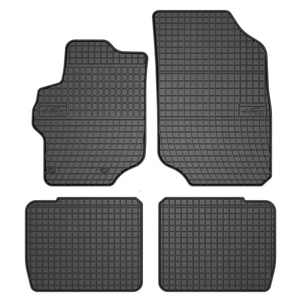 Kit 4 Tappetini In Gomma Compatibili Per Peugeot 301 dal 2012> BIBA-RICAMBI