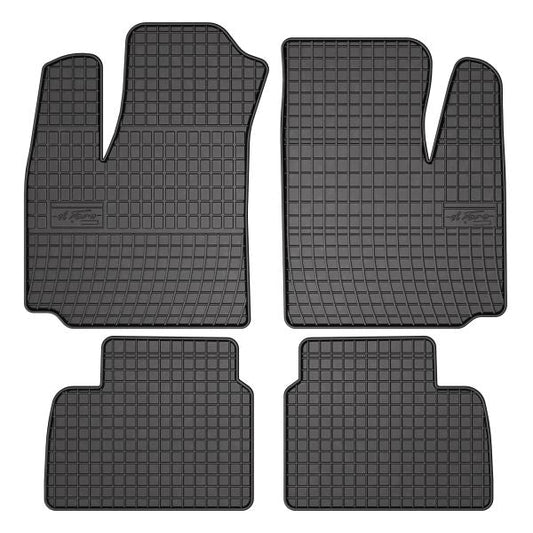 Kit 4 Tappetini In Gomma Compatibili Per Fiat Doblò MPV (119) dal 2001> BIBA-RICAMBI