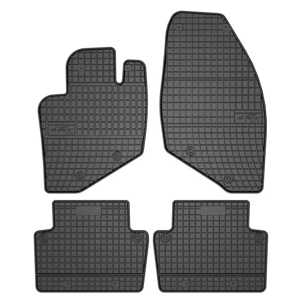 Kit 4 Tappetini In Gomma Compatibili Per Volvo V70 II (285) dal 1999> BIBA-RICAMBI