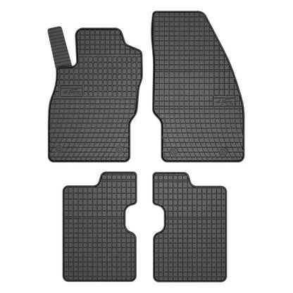 Kit 4 Tappetini In Gomma Compatibili Per Opel Corsa E (X15) dal 2014> BIBA-RICAMBI