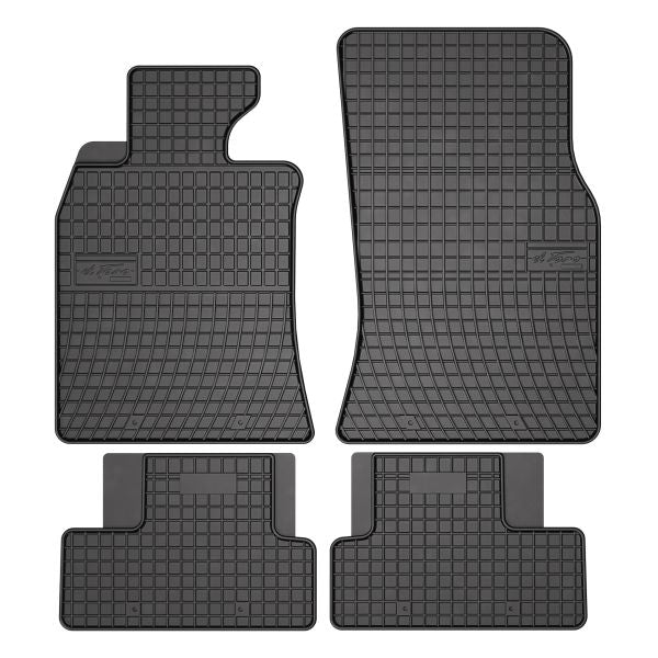 Kit 4 Tappetini In Gomma Compatibili Per Mini Cooper (R56) dal 2001> BIBA-RICAMBI