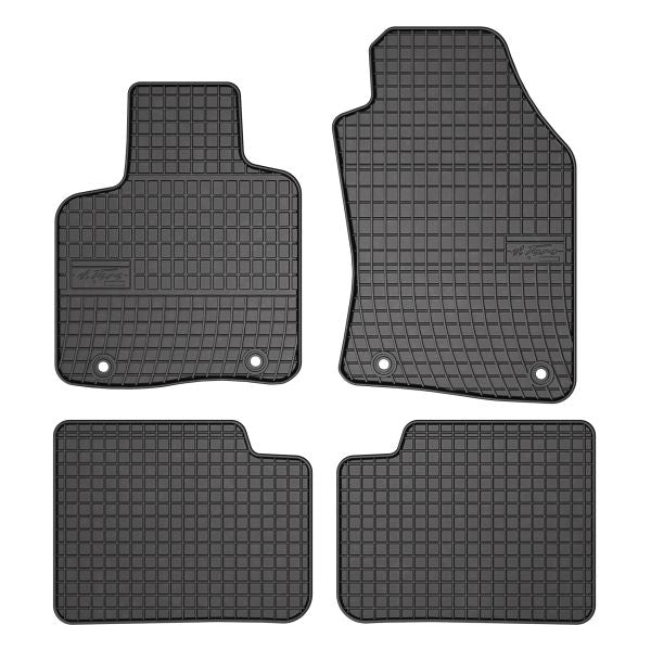 Kit 4 Tappetini In Gomma Compatibili Per Lancia Ypsilon (312) dal 2011> BIBA-RICAMBI