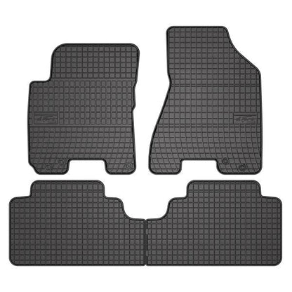 Kit 4 Tappetini In Gomma Compatibili Per Hyundai Tucson (JM) dal 2004> BIBA-RICAMBI