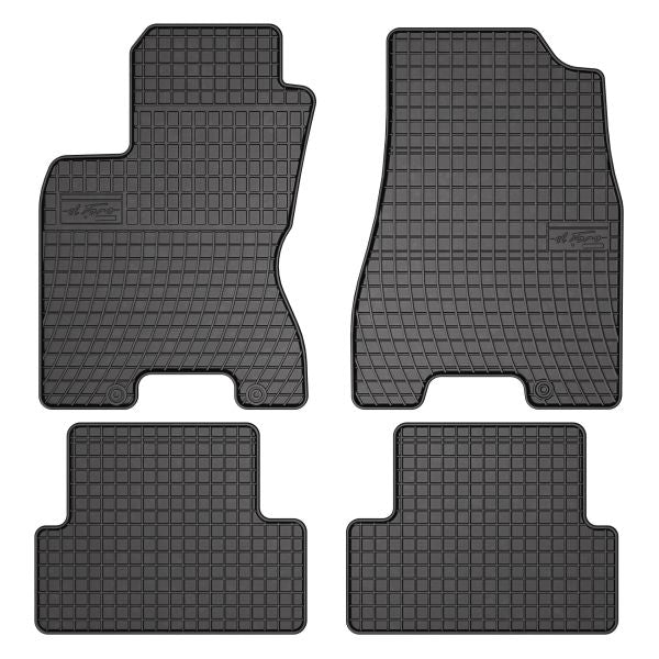 Kit 4 Tappetini In Gomma Compatibili Per Nissan X-Trail II (T31) dal 2007> BIBA-RICAMBI