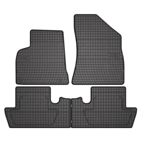 Kit 4 Tappetini In Gomma Compatibili Per Peugeot 5008 (0U) dal 2009> BIBA-RICAMBI