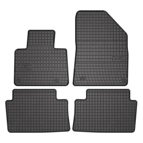 Kit 4 Tappetini In Gomma Compatibili Per Citroen C5 II (RC) dal 2004> BIBA-RICAMBI