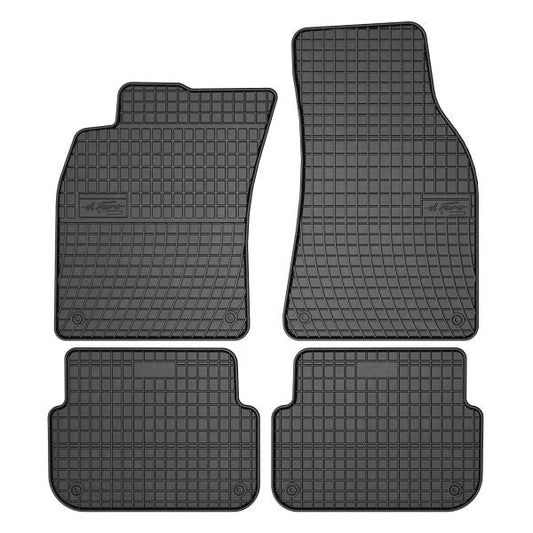 Kit 4 Tappetini In Gomma Compatibili Per Audi A6 C6 (4F2) dal 2004> BIBA-RICAMBI