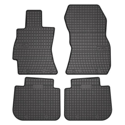 Kit 4 Tappetini In Gomma Compatibili Per Subaru Forester (SH) dal 2008> BIBA-RICAMBI