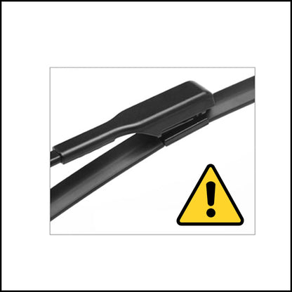 Front Windscreen Wiper Blades (With Specific Attachment) from 12.2016&gt;