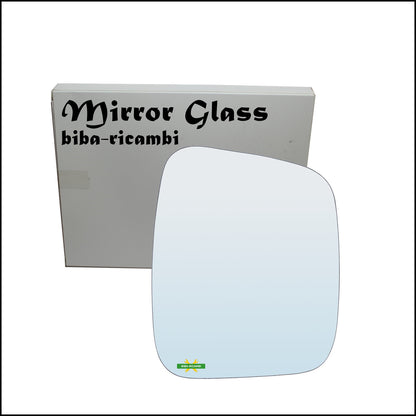 Chrome Rearview Mirror Glass Right Passenger Side For Fiat Fiorino II (225) from 2007&gt;