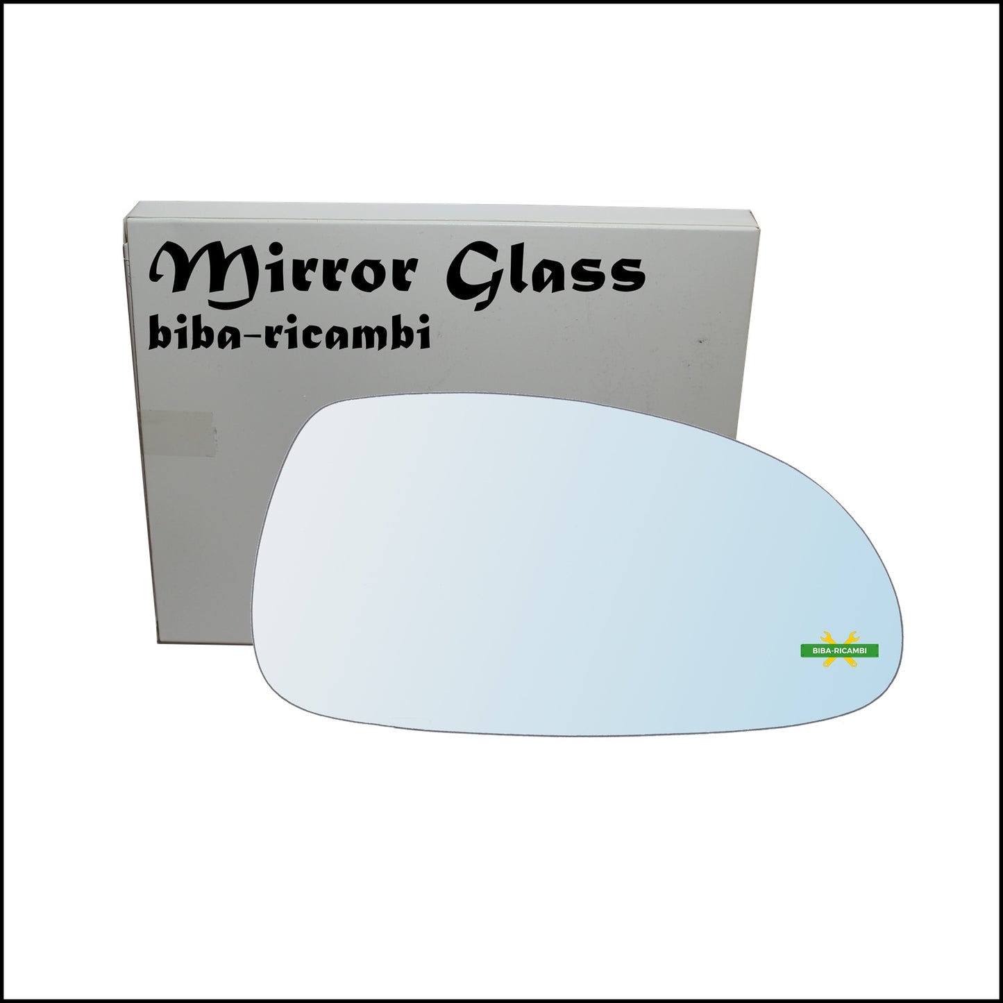 Chrome Rearview Mirror Glass Right Passenger Side For Chevrolet Nubira from 2005-2009