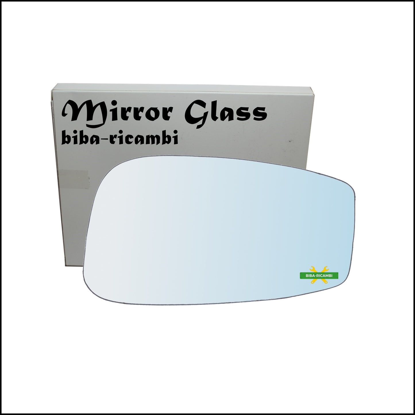 Chrome Rearview Mirror Glass Right Passenger Side For Fiat Stilo (192) from 2001-2009