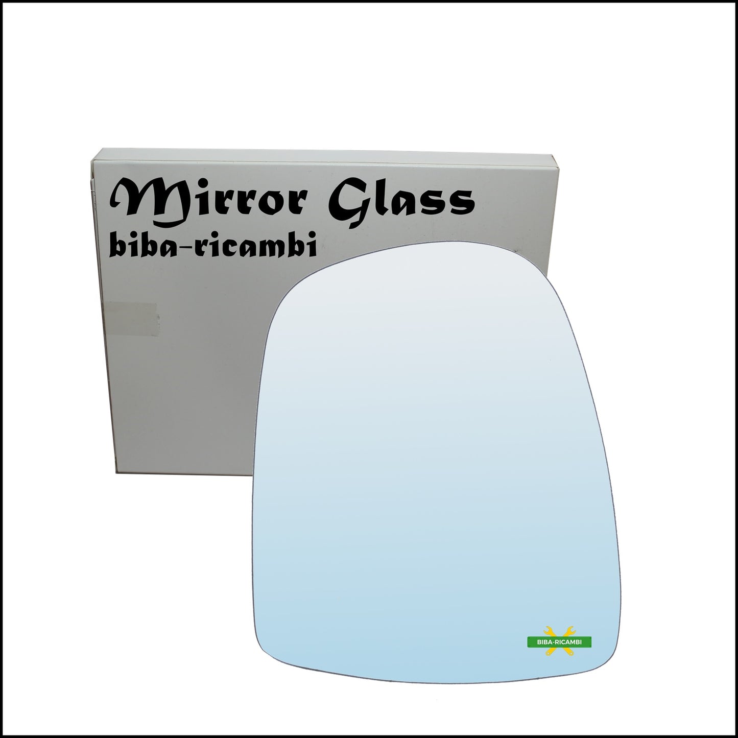 Chrome Rearview Mirror Glass Right Passenger Side For Renault Trafic II (JL) from 2001&gt;