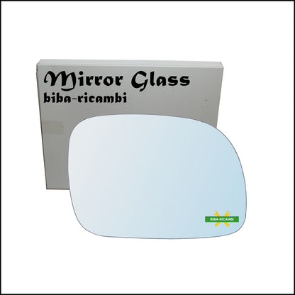 Chrome Rearview Mirror Glass Right Passenger Side For Chrysler Voyager IV (RG) from 1999-2008