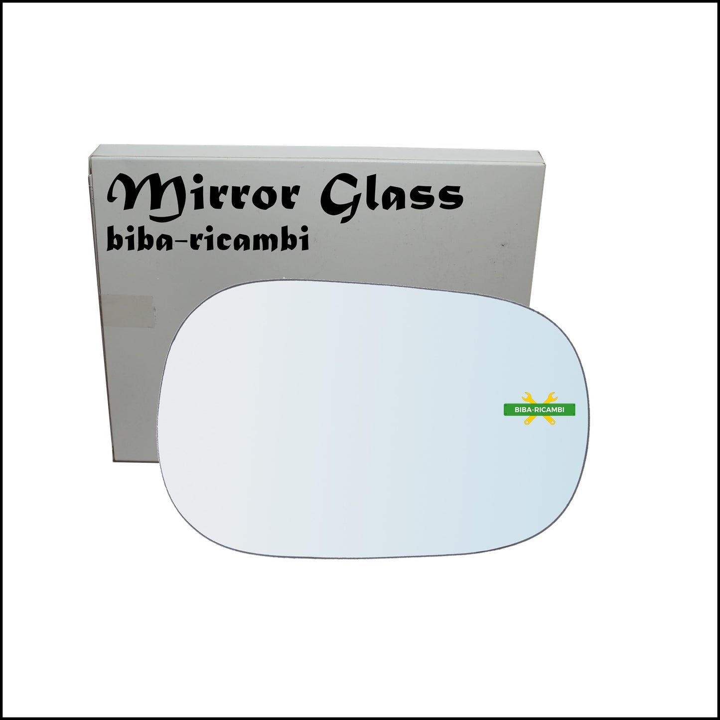 Chrome Rearview Mirror Glass Right Passenger Side For Ford Ka I (RB) from 1996-2008