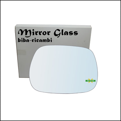 Rearview Mirror Glass Right Side Passenger For Toyota Avensis (T25) from 2003-2008