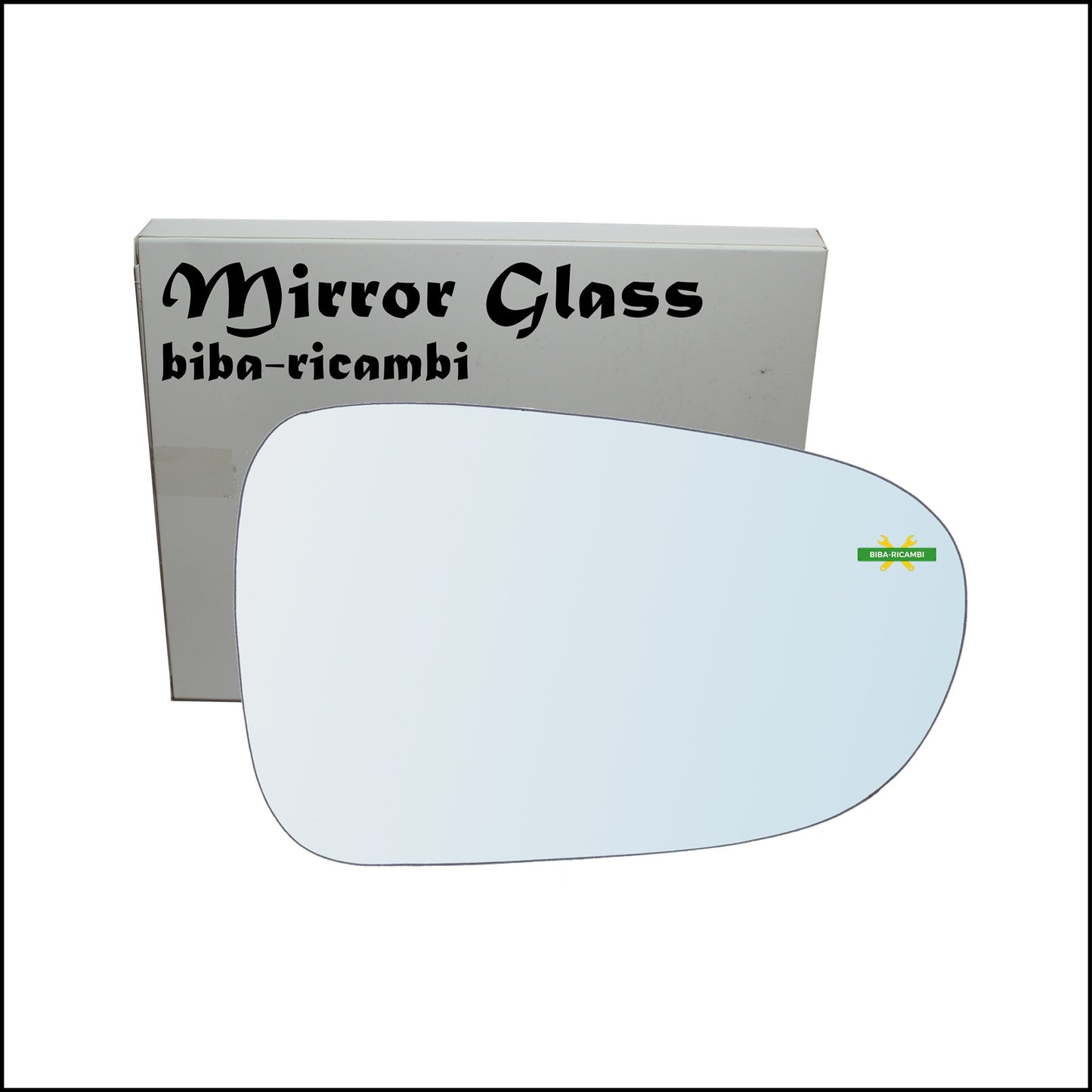 Chrome Rear View Mirror Glass Right Passenger Side For Ford Galaxy I (WGR) from 1995-2006