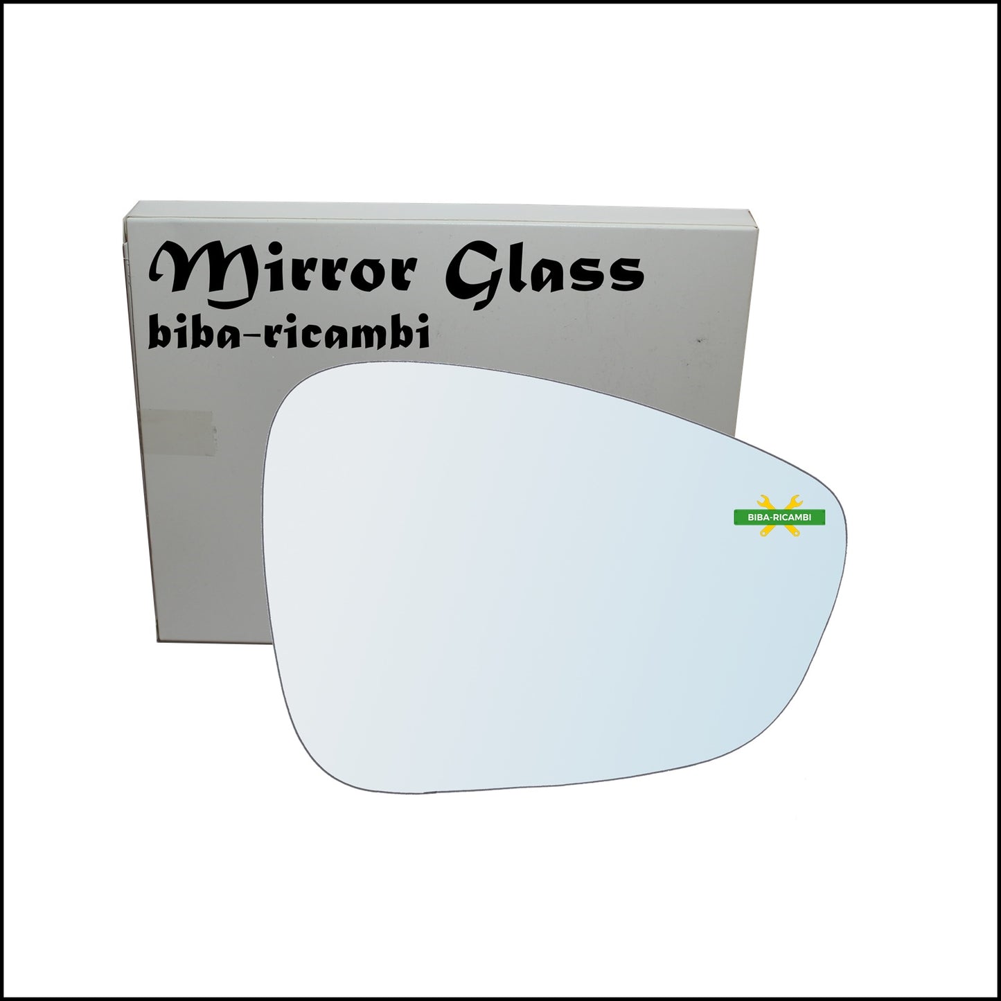 Chrome Rearview Mirror Glass Right Passenger Side For Citroen C3 II (SC) from 2009&gt;